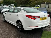 Used Kia Optima 2012 White Sedan
