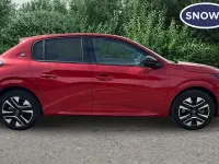 Used Peugeot e-208 Style 100 kW (137 HP) 2023 Red Hatchback