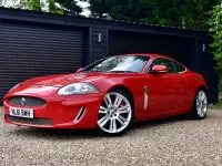 Używany Jaguar XKR 510 KM (375 kW) 2011 Czerwony Coupe