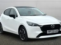 Used Mazda 2 Homura-Aka 116 HP (85 kW) 2023 White Hatchback