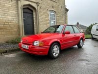 Used Ford Escort 105 HP (77 kW) 1989 Red Hatchback