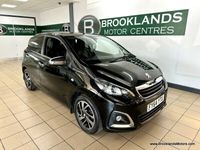 used Peugeot 108 1.2 FELINE [10X SERVICES, LEATHER, REVERSE CAMERA & &pound;0 ROAD TAX]