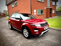 Gebraucht Land Rover Range Rover evoque Dynamic 2012 Rot SUV