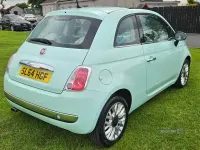 Used Fiat 500 Lounge 69 HP (50 kW) 2014 Green Hatchback