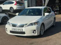 Used Lexus CT200h 2013 White Hatchback