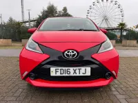 Used Toyota Aygo X-play 69 HP (50 kW) 2016 Red Hatchback