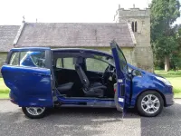 Used Ford B-MAX Zetec 90 HP (66 kW) 2014 Blue MPV