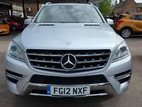 Used Mercedes ML250 204 HP (150 kW) 2012 Silver SUV