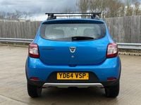 Used Dacia Sandero Stepway Ambiance 90 HP (66 kW) 2014 Blue Hatchback