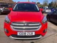 Used Ford Kuga Zetec 150 HP (110 kW) 2018 Red SUV