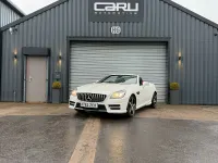 Used Mercedes SLK350 AMG 2013 White Cabriolet