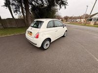 Used Fiat 500 Lounge 69 HP (50 kW) 2010 White Hatchback