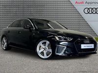 Used Audi A4 S-Line 200 HP (147 kW) 2022 Black Sedan