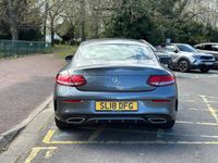 Used Mercedes C220 AMG line 2018 Grey Coupe