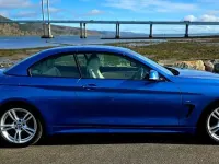 Used BMW 430 Cabriolet M Sport 252 HP (185 kW) 2016 Blue Cabriolet