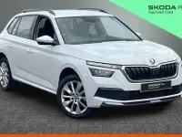 Used Skoda Kamiq SE 113 HP (83 kW) 2020 Moon white metallic SUV