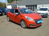 Used Peugeot 208 Allure 2017 Orange Hatchback
