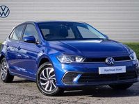 Used VW Polo Life 95 HP (69 kW) 2025 Blue Hatchback