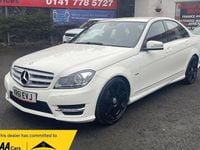Begagnad Mercedes C250 2012 Vit Sedan