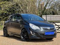 Used Vauxhall Corsa Edition 2012 Black Hatchback