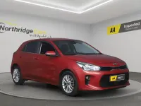 Used Kia Rio 99 HP (72 kW) 2018 Red Hatchback