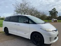 Used Toyota Estima Hybrid 2010 White MPV