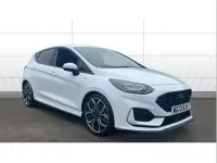 Used Ford Fiesta ST-Line X 125 HP (91 kW) 2022 White Hatchback
