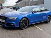 Used Audi A5 Sportback Black Edition 2015 Blue Hatchback