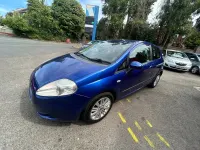 Used Fiat Grande Punto Dynamic 77 HP (56 kW) 2006 Blue Hatchback