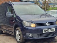 Used VW Caddy Maxi Life 102 HP (75 kW) 2015 Blue MPV