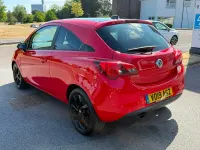 Used Vauxhall Corsa 75 HP (55 kW) 2019 Red Hatchback