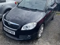 Used Skoda Fabia Sport 2008 Black Hatchback