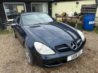 Used Mercedes SLK280 2007 Blue Cabriolet