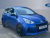Used Hyundai i10 GO! 67 HP (49 kW) 2018 Blue Hatchback