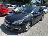 Used Vauxhall Astra SRi 165 HP (121 kW) 2014 Black Estate