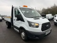 Used Ford Transit 130 HP (95 kW) 2018 White Cabriolet