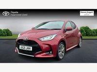 Used Toyota Yaris Hybrid 116 HP (85 kW) 2021 Red Hatchback