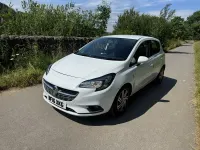Used Vauxhall Corsa Design Edition 90 HP (66 kW) 2016 White Hatchback