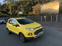 Used Ford Ecosport Titanium 2016 Yellow SUV