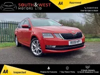 Używany Skoda Octavia SE L 115 KM (84 kW) 2019 Czerwony Kombi