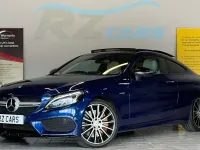 Used Mercedes C43 AMG Premium Plus 367 HP (269 kW) 2016 Blue Coupe