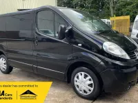 Used Renault Trafic 115 HP (84 kW) 2009 Black MPV