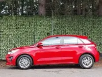 Used Kia Rio 2021 Red Hatchback