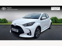 Used Toyota Yaris Hybrid 2024 White Hatchback