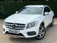 Used Mercedes GLA200 AMG line 156 HP (114 kW) 2018 White SUV