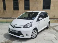 Used Toyota Aygo 68 HP (50 kW) 2013 White Hatchback