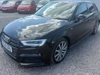 Used Audi A3 Sportback Black Edition 150 HP (110 kW) 2019 Black Hatchback