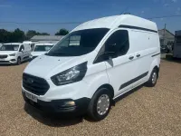 Used Ford Transit Custom 105 HP (77 kW) 2019 White Van