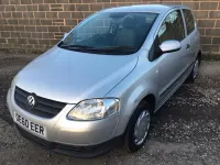Używany VW Fox 2010 Srebrny Hatchback