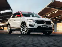 Used VW T-Roc Design 115 HP (84 kW) 2018 White SUV
